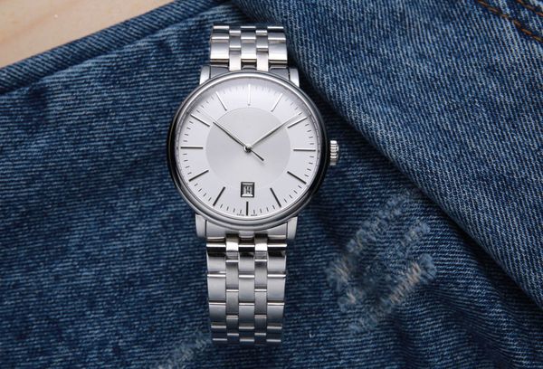 men's watch mechanical self-winding movement sapphire mirror stainless steel strap case ceramic dial surface diameter 40 thickness 11, Slivery;brown
men's watch mechanical self-winding movement sapphire mirror stainless steel strap case ceramic dial surface diameter 40 thickness 11, Slivery;brown