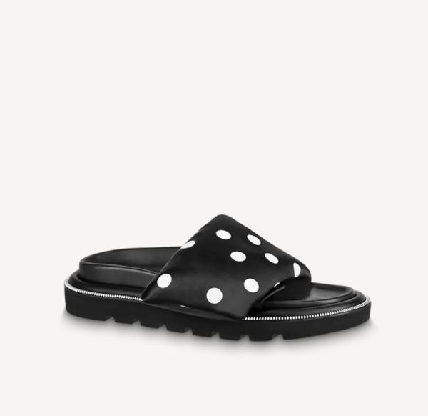 new ladies dot 1aa0rx pool pillow comfort flat sandals velcro slipper sandals, Black
new ladies dot 1aa0rx pool pillow comfort flat sandals velcro slipper sandals, Black