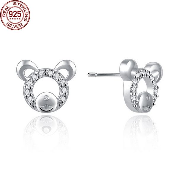 new s925 silver bear earrings charm korean version fashion student cute baby animal jewelry for girls accessories, Golden
new s925 silver bear earrings charm korean version fashion student cute baby animal jewelry for girls accessories, Golden