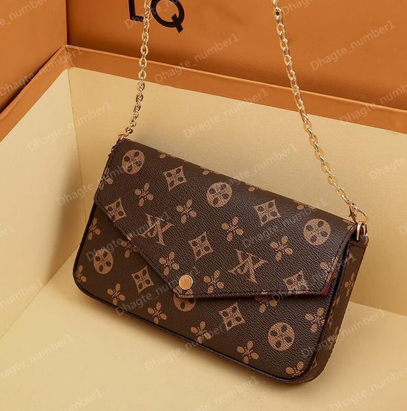 3pcs set women luxury designer handbag pochette felicie bag genuine leather handbags shoulder handbag clutch tote messenger shopping purse w
3pcs set women luxury designer handbag pochette felicie bag genuine leather handbags shoulder handbag clutch tote messenger shopping purse w