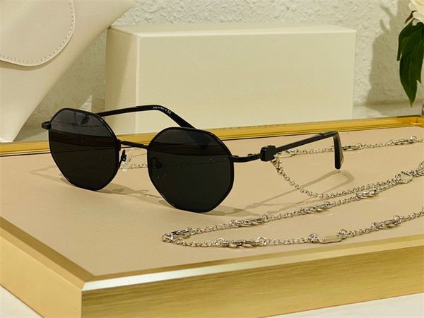 sunglasses for women summer 2040 style anti-ultraviolet retro plate metal full frame fashion glasses random box send chain, White;black
sunglasses for women summer 2040 style anti-ultraviolet retro plate metal full frame fashion glasses random box send chain, White;black