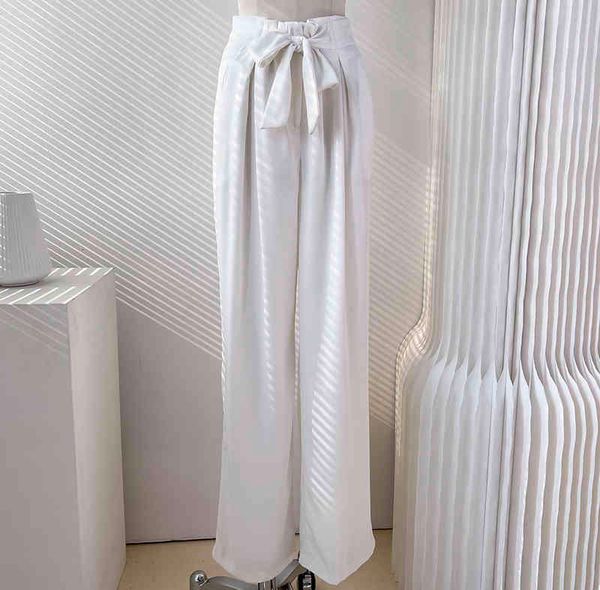 women's pants capris foreign trade original single minimalist advanced sense of foreign style fold strap loose straight tube versatile, Black;white
women's pants capris foreign trade original single minimalist advanced sense of foreign style fold strap loose straight tube versatile, Black;white
