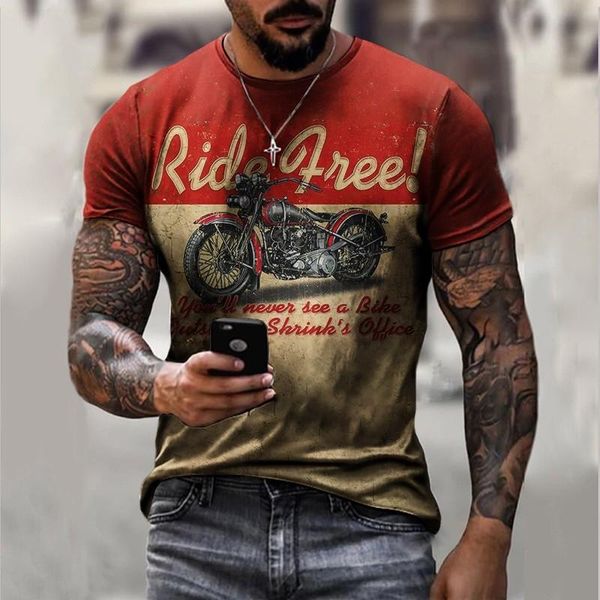 men's t-shirts ride motorcycle digital printing short-sleeved t-shirt men's retro industrial style loose breathable oversized o-ne, White;black
men's t-shirts ride motorcycle digital printing short-sleeved t-shirt men's retro industrial style loose breathable oversized o-ne, White;black