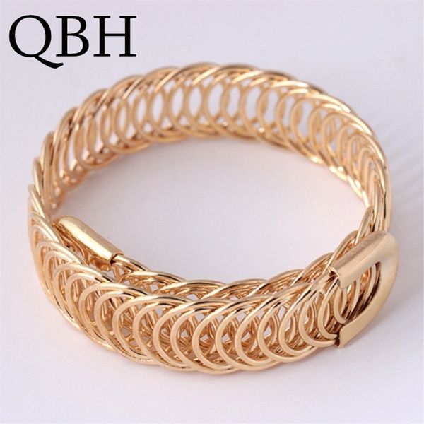 l001 european punk adjustable open bracelets bangles women fashion charm pulseras metal braided party jewelry gifts 220726, Golden;silver
l001 european punk adjustable open bracelets bangles women fashion charm pulseras metal braided party jewelry gifts 220726, Golden;silver