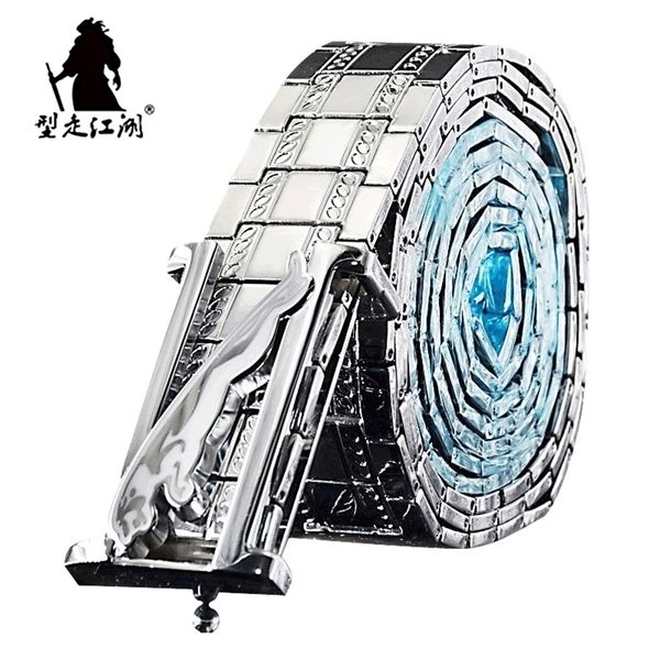 mens belts stainless steel belt metal waistband goth punk style luxury designer panther buckle strap self-defense belt for men 220402, Black;brown
mens belts stainless steel belt metal waistband goth punk style luxury designer panther buckle strap self-defense belt for men 220402, Black;brown