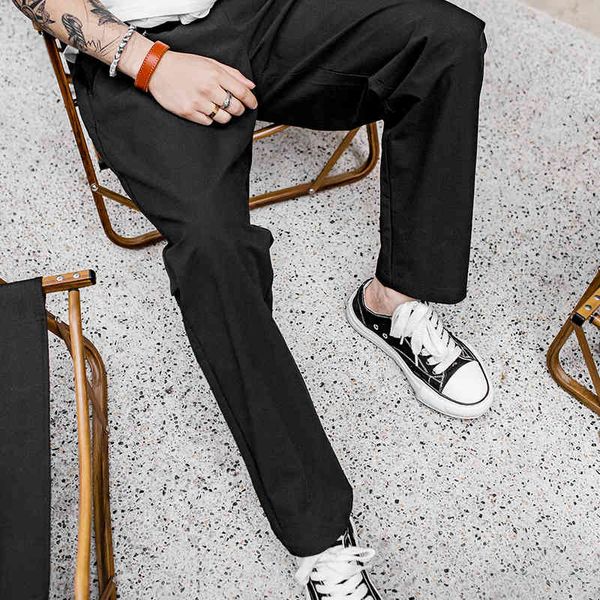 men's pants madden tooling straight tube middle waist casual pants four side micro elastic drawstring men's spring and summer oojo, Black
men's pants madden tooling straight tube middle waist casual pants four side micro elastic drawstring men's spring and summer oojo, Black