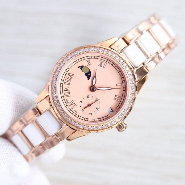 luxury watch designer watches mechanical automatic diamond bezel lady ladies wristwatches for women watch daydatte fashion pink stainless st, Slivery;brown
luxury watch designer watches mechanical automatic diamond bezel lady ladies wristwatches for women watch daydatte fashion pink stainless st, Slivery;brown