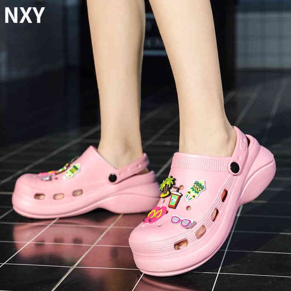 sandals summer women slippers wigs 6cm platform garden shoes outdoor swimming pool sandals chunky clogs beach indoor home slides 220623, Black
sandals summer women slippers wigs 6cm platform garden shoes outdoor swimming pool sandals chunky clogs beach indoor home slides 220623, Black