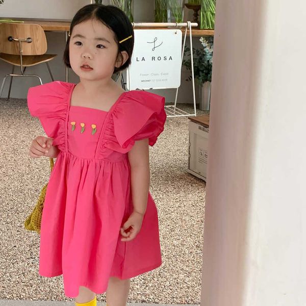 girls dress summer dress bubble sleeve korean children's dress little girl fashionable princess skirt children's foreign, Red;yellow
girls dress summer dress bubble sleeve korean children's dress little girl fashionable princess skirt children's foreign, Red;yellow