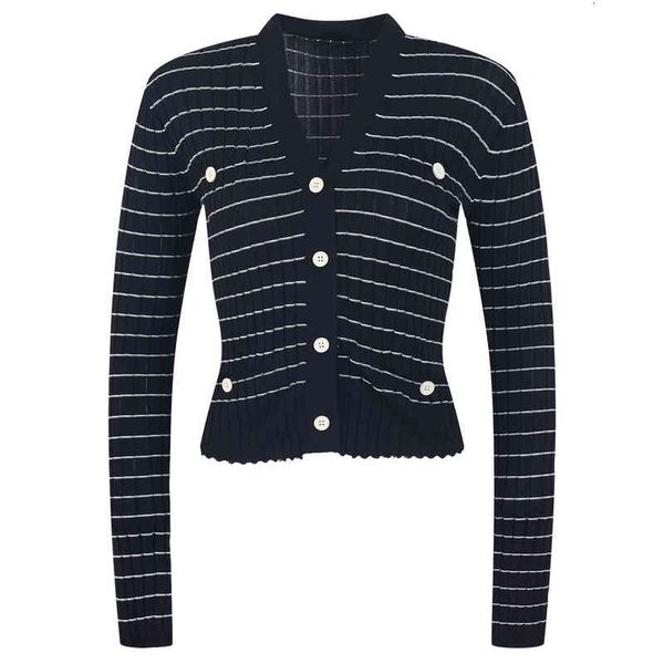 women's knits tees aging style striped letter buttons slim cardigan women's clothing autumn and winter v-neck waist t9qy, White
women's knits tees aging style striped letter buttons slim cardigan women's clothing autumn and winter v-neck waist t9qy, White
