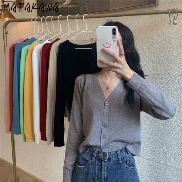 gentle short sun protection sweaters long sleeve coat autumn knitted cardigan women 210506, White
gentle short sun protection sweaters long sleeve coat autumn knitted cardigan women 210506, White