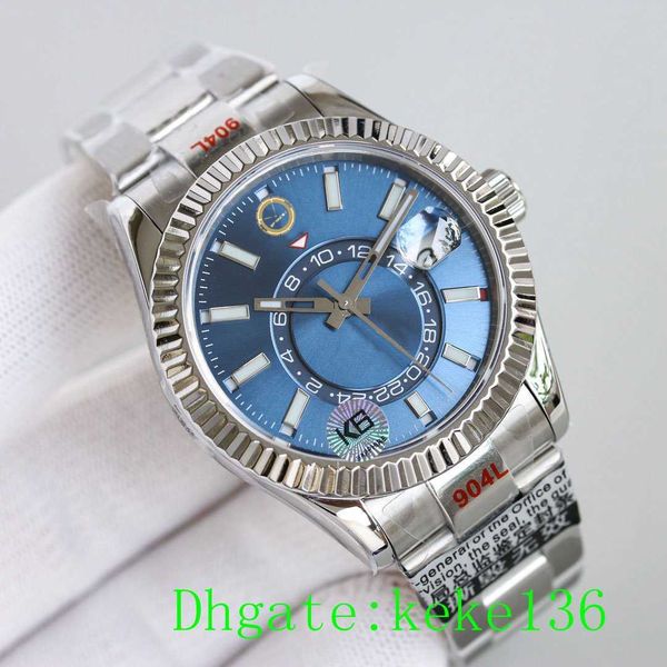 3 colors men watch wristwatches 326934 42mm stainless steel 904l eta cal9100 movement gmt month calendar work luminescent automatic, Slivery;brown
3 colors men watch wristwatches 326934 42mm stainless steel 904l eta cal9100 movement gmt month calendar work luminescent automatic, Slivery;brown