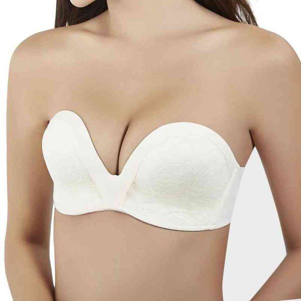 plus size strapless pushup bras anti-slip invisible bra wireless lift bra back buckle seamless bralette lingerie l220726, Red;black
plus size strapless pushup bras anti-slip invisible bra wireless lift bra back buckle seamless bralette lingerie l220726, Red;black