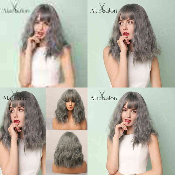 wig female short hair haze blue curly qi bangs bob head wig cute cosplaywigs 220527, Black
wig female short hair haze blue curly qi bangs bob head wig cute cosplaywigs 220527, Black