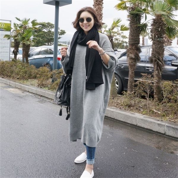 autumn and winter oversize women loose outer wear pullover sweater long dress 201223, White;black
autumn and winter oversize women loose outer wear pullover sweater long dress 201223, White;black