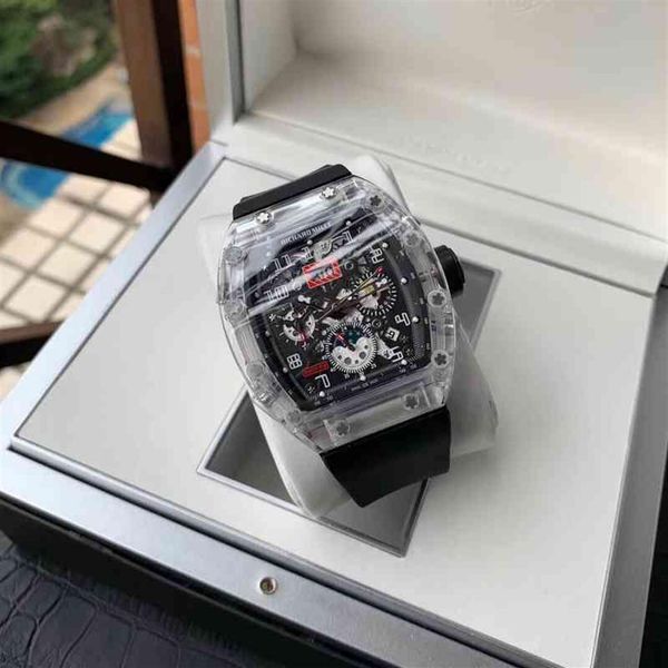 luxury mens mechanical watch richa milles rm11-03 fully automatic movement sapphire mirror rubber watchband swiss wristwatches wee286w, Slivery;brown
luxury mens mechanical watch richa milles rm11-03 fully automatic movement sapphire mirror rubber watchband swiss wristwatches wee286w, Slivery;brown