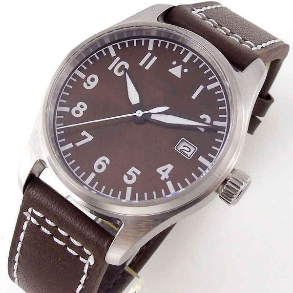200m waterproof brushed super 39mm automatic men watch 24 jewels nh35a luminous brown dial, Slivery;brown
200m waterproof brushed super 39mm automatic men watch 24 jewels nh35a luminous brown dial, Slivery;brown