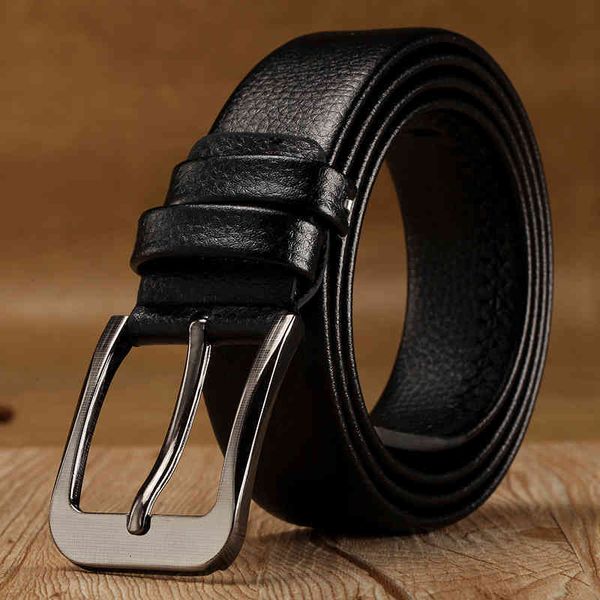 belt pin buckle binding young middle aged double belt men's trousers casual busins korean version, Black;brown
belt pin buckle binding young middle aged double belt men's trousers casual busins korean version, Black;brown