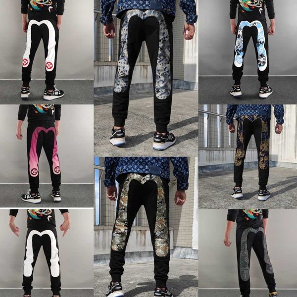 luxury designer 2012 fushen casual pants men's and women's fashion black and white stitching cherry blossom embroidery wave jacqua
luxury designer 2012 fushen casual pants men's and women's fashion black and white stitching cherry blossom embroidery wave jacqua