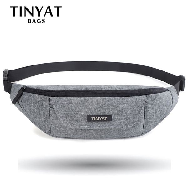 tinyat men waist bag functional waist pack casual belt bag pouch for phone money 3 pockets large canvas bag for belt grey 201118
tinyat men waist bag functional waist pack casual belt bag pouch for phone money 3 pockets large canvas bag for belt grey 201118