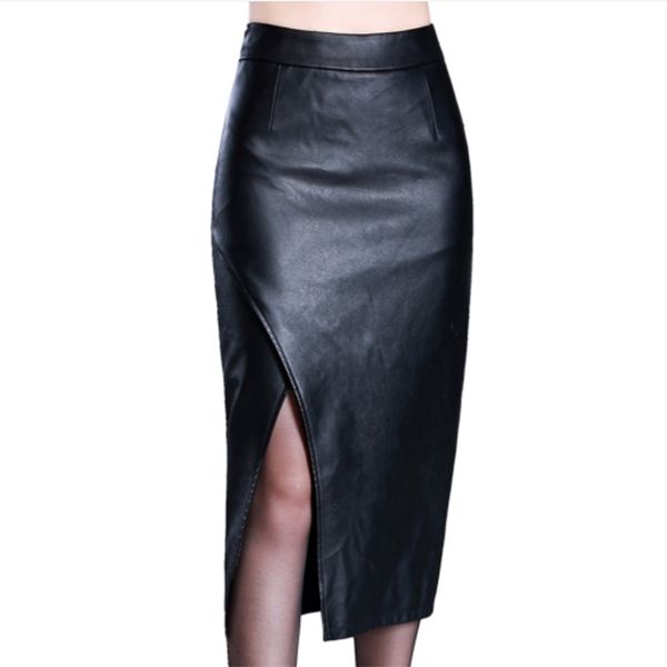 pu leather skirts split pencil vintage bodycon long skirt plus size 4xl 220324, Black
pu leather skirts split pencil vintage bodycon long skirt plus size 4xl 220324, Black