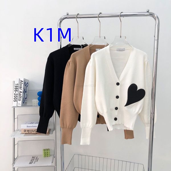 women's knits & tees designer k1m spring female love paste cloth long sleeved cardigan sweater korean slim fit solid color v-neck ts51, White
women's knits & tees designer k1m spring female love paste cloth long sleeved cardigan sweater korean slim fit solid color v-neck ts51, White
