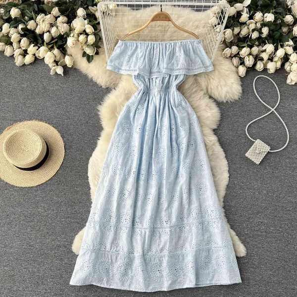 casual dresses 2022 summer fairy seaside loose holiday skirt bohemian long one shoulder suspender dress fashion iykw, Black;gray
casual dresses 2022 summer fairy seaside loose holiday skirt bohemian long one shoulder suspender dress fashion iykw, Black;gray