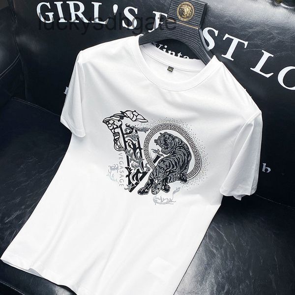 designer t shirt and polo shirt baboli spring summer light luxury white mercerized cotton round neck short sleeve t-shirt men's slim pr, White;black
designer t shirt and polo shirt baboli spring summer light luxury white mercerized cotton round neck short sleeve t-shirt men's slim pr, White;black