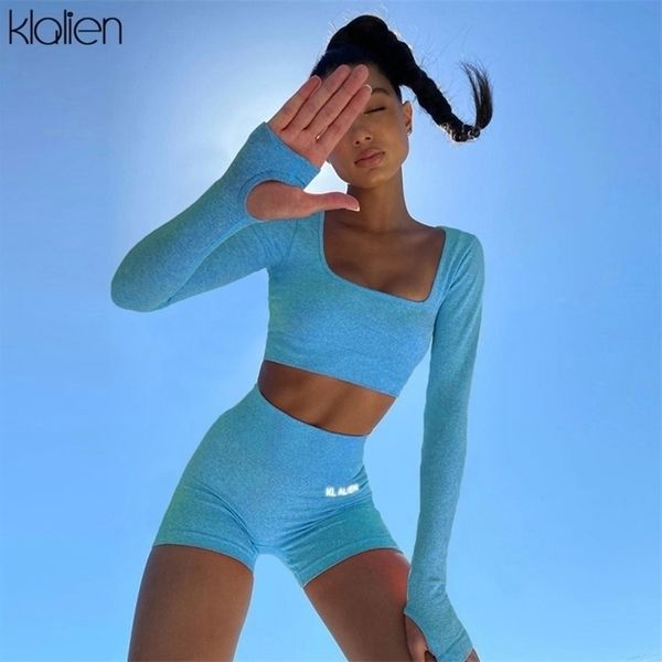 klalien fashion high street casual letter 2 piece set women slim elastic tracksuit women fitness biker shorts set outfit y200822, Gray
klalien fashion high street casual letter 2 piece set women slim elastic tracksuit women fitness biker shorts set outfit y200822, Gray