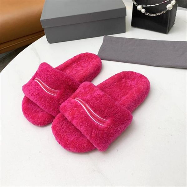 trendy wool slippers women solid color embroidery flip flop winter original rubber non-slip wear-resistant bottom autumn sheep leather dupe, Black
trendy wool slippers women solid color embroidery flip flop winter original rubber non-slip wear-resistant bottom autumn sheep leather dupe, Black