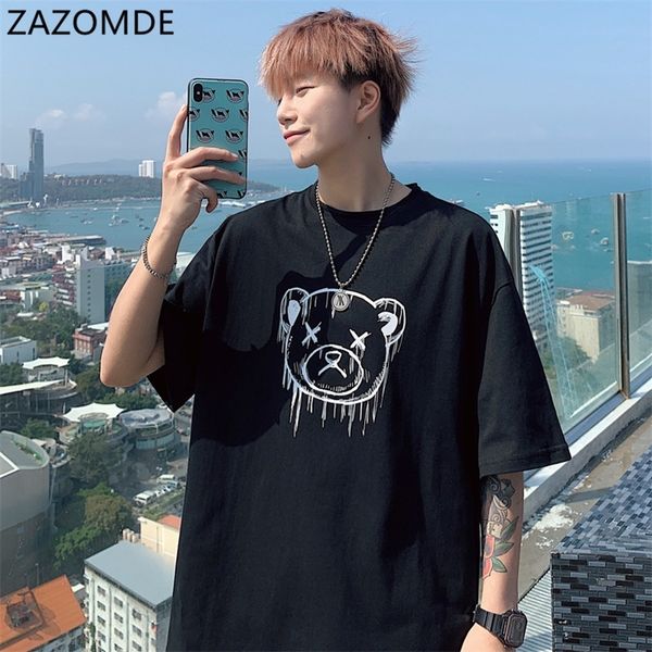 zazomde vintage cartoon bear t shirts funny summer oversized men harajuku round neck short sleeve streewear tee shirt 5 colors 220706, White;black
zazomde vintage cartoon bear t shirts funny summer oversized men harajuku round neck short sleeve streewear tee shirt 5 colors 220706, White;black