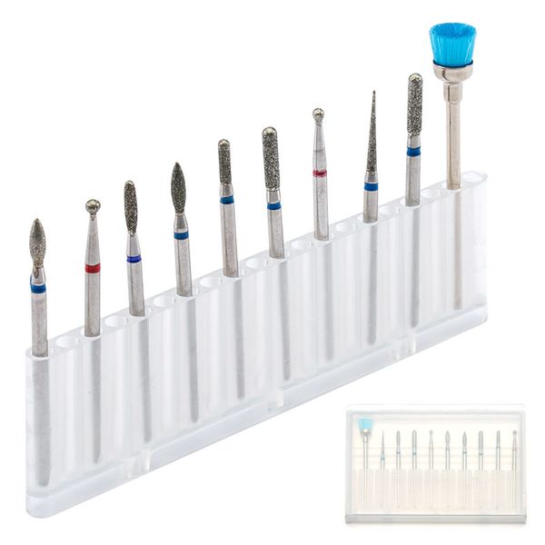 electric nail drill set bits tungsten steel milling cutter for manicure machine nails files pedicure gel polish removing nail tools 264
electric nail drill set bits tungsten steel milling cutter for manicure machine nails files pedicure gel polish removing nail tools 264