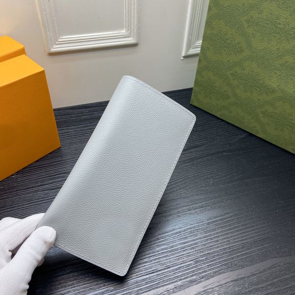 tz ladies purses gray aerogram brazza money folder luxury calfskin long wallets men's simple daily genuine leather wallet designer card, Red;black
tz ladies purses gray aerogram brazza money folder luxury calfskin long wallets men's simple daily genuine leather wallet designer card, Red;black
