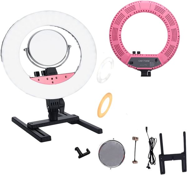 elitzia makeup device live broadcast kit selfie makeup ring fill light with foldable al stand luggage bag blue tooth control et1801t
elitzia makeup device live broadcast kit selfie makeup ring fill light with foldable al stand luggage bag blue tooth control et1801t