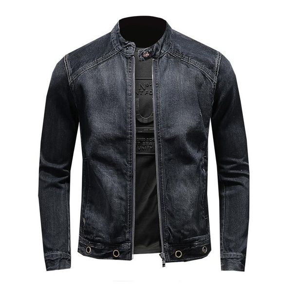 men's jackets men's vintage motorcycle jeans retro biker denim trucker outerwear for male fashion design, Black;brown
men's jackets men's vintage motorcycle jeans retro biker denim trucker outerwear for male fashion design, Black;brown