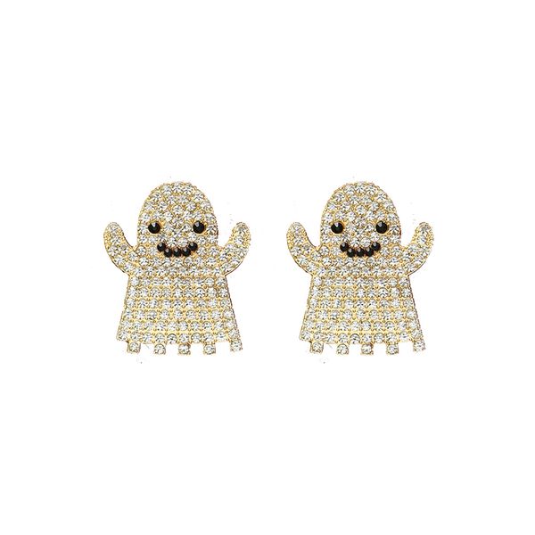 charm european and american cross-border selling hip-hop funny diamond-studded halloween ghost retro niche earrings female, Golden
charm european and american cross-border selling hip-hop funny diamond-studded halloween ghost retro niche earrings female, Golden