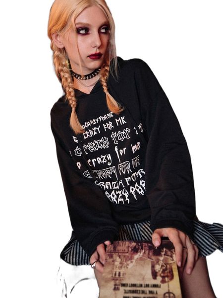 romwe dark academia letter graphic drop shoulder hoodie k74q#, Black
romwe dark academia letter graphic drop shoulder hoodie k74q#, Black