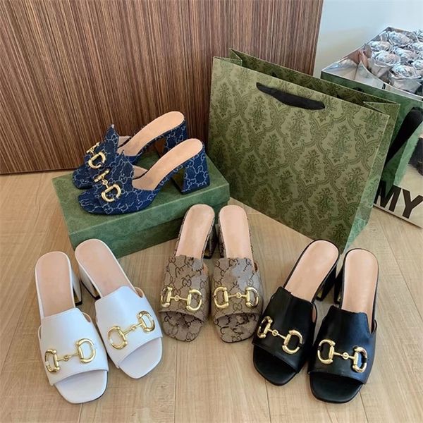 with low discount designer high version wear thick heels, one-sided slippers, square head sandals, horse's rank buckle, black
with low discount designer high version wear thick heels, one-sided slippers, square head sandals, horse's rank buckle, black