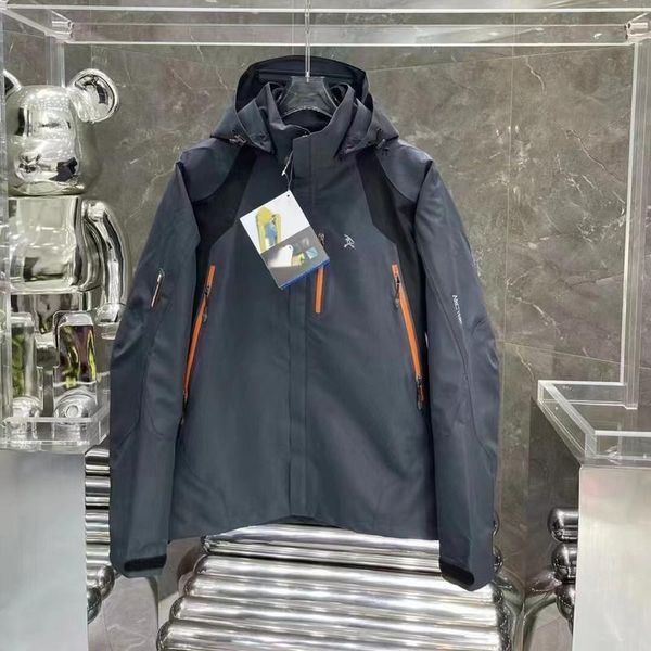 arc jacket mens designer hoodie tech waterproof zipper jackets thermal coat outdoor sports double layer detachable men coats, Black;brown
arc jacket mens designer hoodie tech waterproof zipper jackets thermal coat outdoor sports double layer detachable men coats, Black;brown