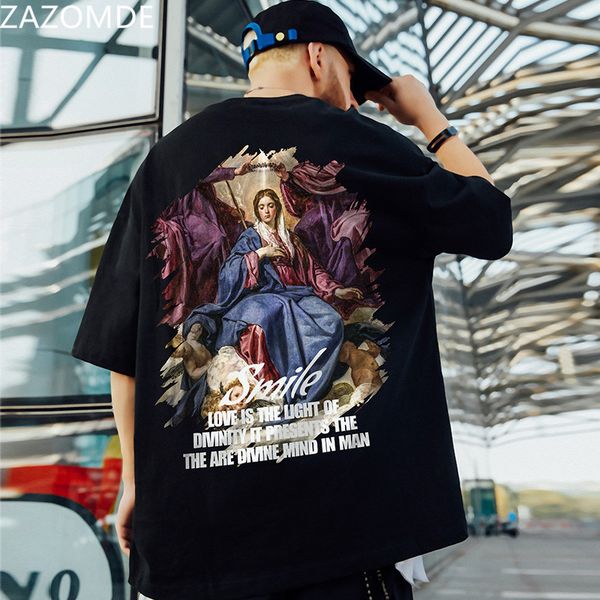 zazomde 100% cotton breathable mens tshirts summer short sleeve hip hop male tshirt streetwear casual t shirt220622, White;black
zazomde 100% cotton breathable mens tshirts summer short sleeve hip hop male tshirt streetwear casual t shirt220622, White;black