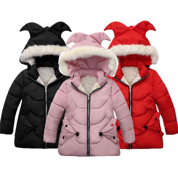 christmas gift girls coat winter cotton long style thicker velvet warm hooded jackets for girls children outerwear girls clothing j220718, Blue;gray
christmas gift girls coat winter cotton long style thicker velvet warm hooded jackets for girls children outerwear girls clothing j220718, Blue;gray