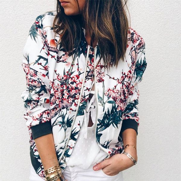 2019 new women autumn jackets printed casual women baseball jacket sweatshirt zipper thin long sleeves coats t200319, Black;brown
2019 new women autumn jackets printed casual women baseball jacket sweatshirt zipper thin long sleeves coats t200319, Black;brown
