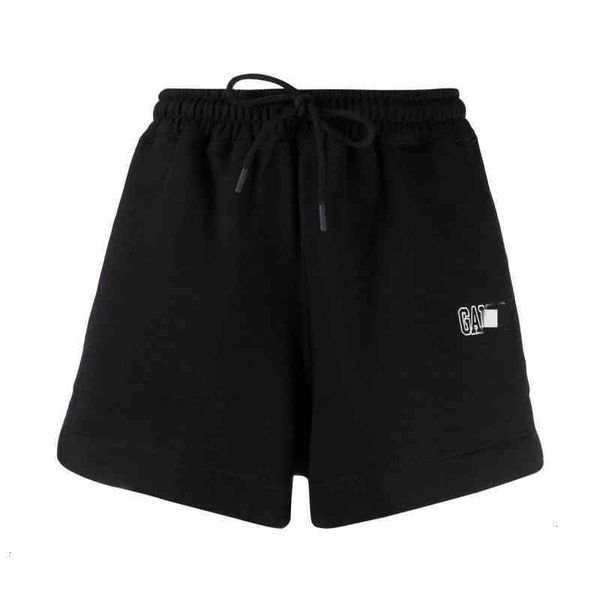 women's shorts gann letter printed guard pants spring and summer five point drawstring high waist solid color versatile loose, White;black
women's shorts gann letter printed guard pants spring and summer five point drawstring high waist solid color versatile loose, White;black