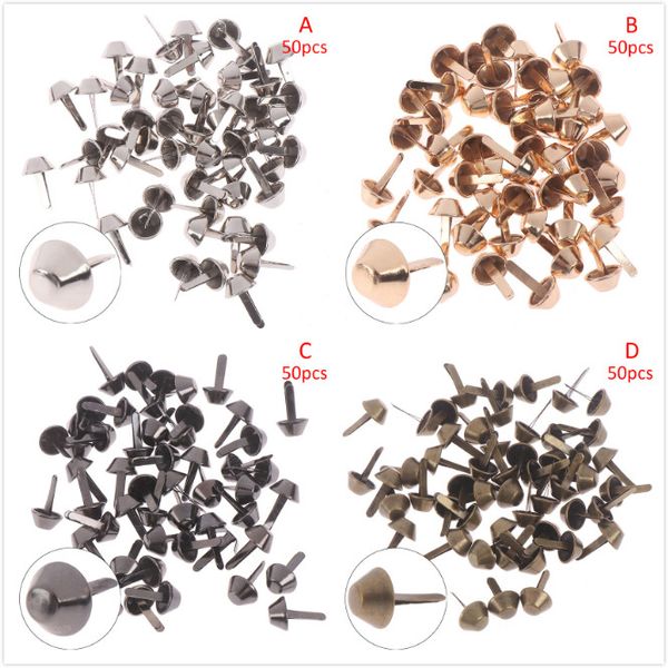 50pcs/lot 12mm metal crafts purse feet rivets studs pierced for purse handbag punk rock rivets bag leather diy accessories, Black
50pcs/lot 12mm metal crafts purse feet rivets studs pierced for purse handbag punk rock rivets bag leather diy accessories, Black
