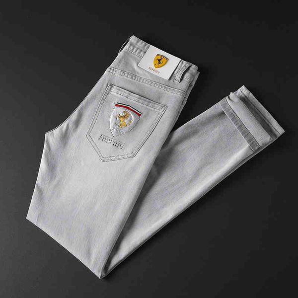 men's jeans mix and match style men's jeans slim fit leggings korean version special farama embroidery trend e3nc, Blue
men's jeans mix and match style men's jeans slim fit leggings korean version special farama embroidery trend e3nc, Blue