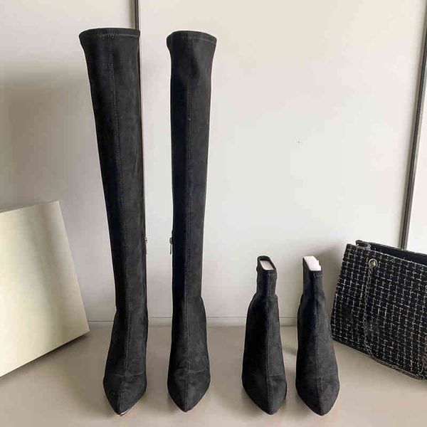 boots autumn and winter socks short boots small high heels women's shoes martin thin thick versatile spring single, Black
boots autumn and winter socks short boots small high heels women's shoes martin thin thick versatile spring single, Black