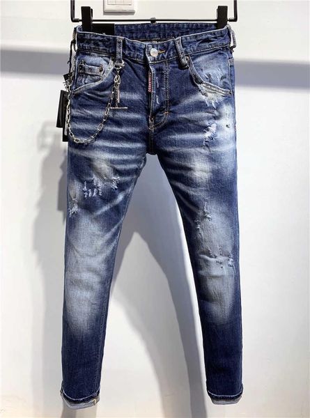 fw20 new arrival brand designer men denim cool guy jeans embroidery pants fashion dsquared2 holes trousers italy zdk dsquareds dsq2s dsqs, Blue
fw20 new arrival brand designer men denim cool guy jeans embroidery pants fashion dsquared2 holes trousers italy zdk dsquareds dsq2s dsqs, Blue