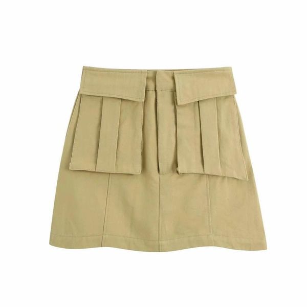 za women rustic mini skirt highwaisted linen blend patch pockets false back welt and metallic zip hook 210513, Black
za women rustic mini skirt highwaisted linen blend patch pockets false back welt and metallic zip hook 210513, Black