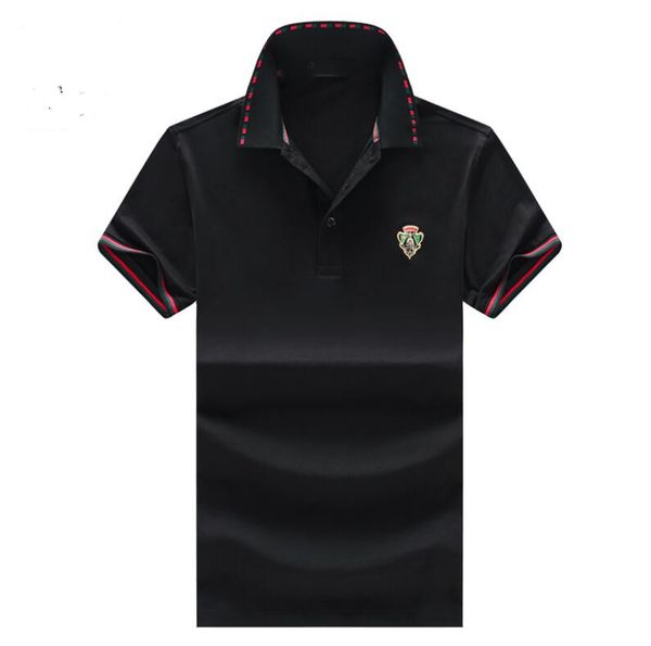 new designer tide brand logo printing polo summer with short sleeve turn down collar casual polo shirts men clothing, White;black
new designer tide brand logo printing polo summer with short sleeve turn down collar casual polo shirts men clothing, White;black