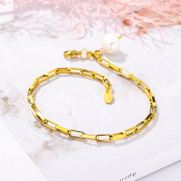 natural products tennis jewelry titanium steel baroque bracelet tennis, Golden;silver
natural products tennis jewelry titanium steel baroque bracelet tennis, Golden;silver